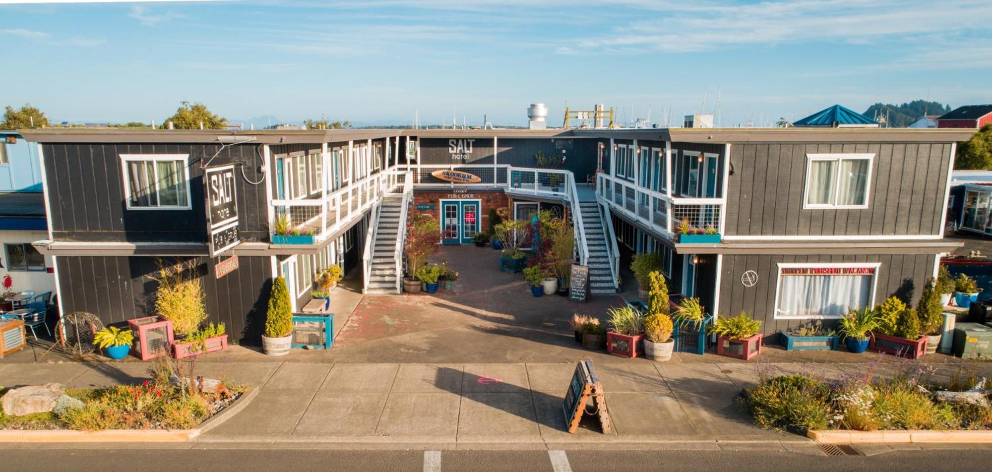Salt Hotel & Pub Ilwaco Bagian luar foto