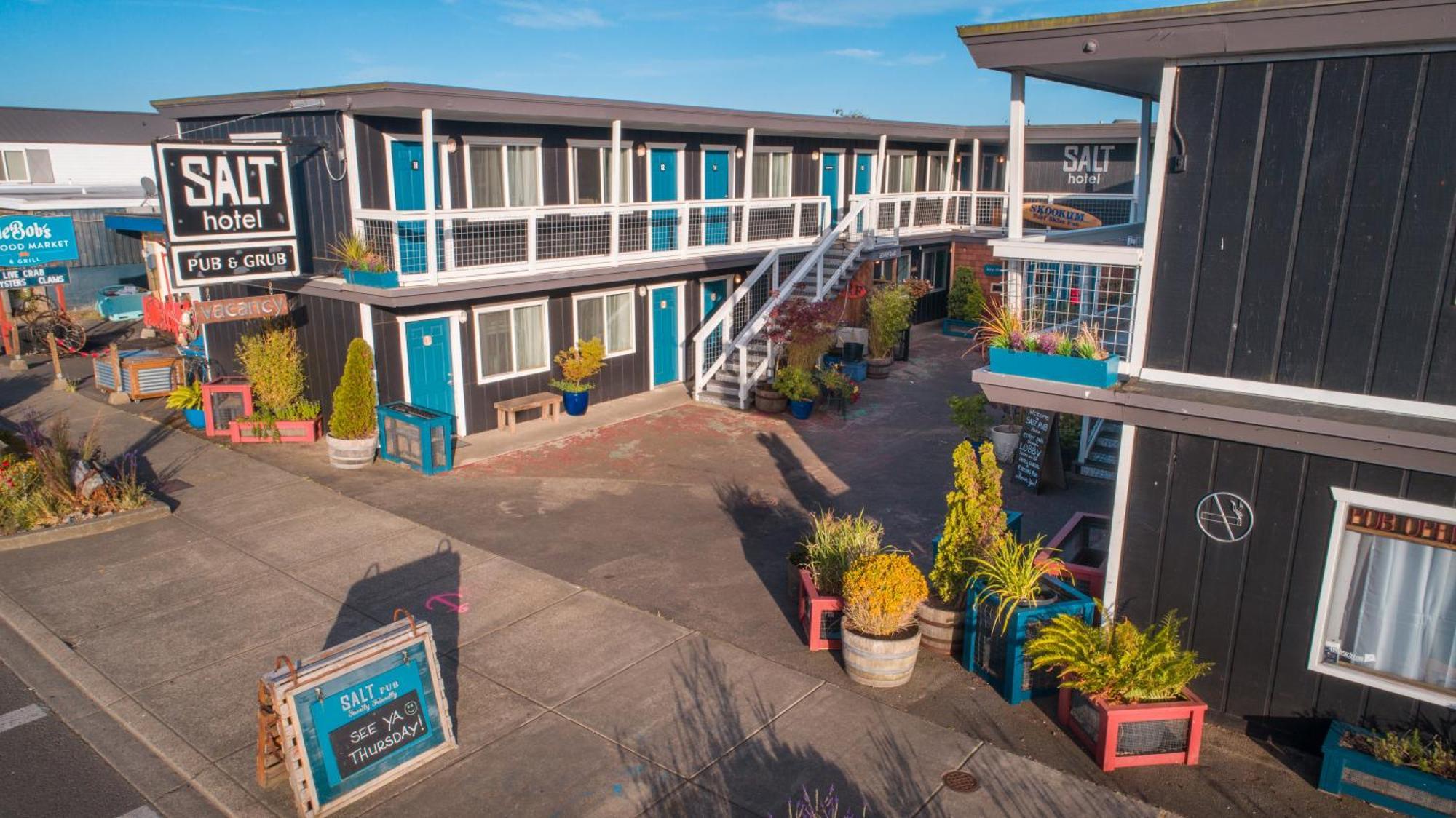 Salt Hotel & Pub Ilwaco Bagian luar foto